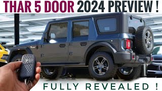 Mahindra Thar 5 Door 2024  First Look  New Thar 5 Door Launch Date in India  5 Door Thar 2024 [upl. by Nibaj]