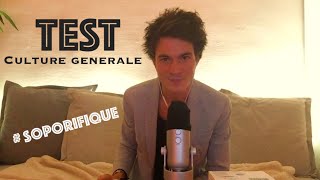 ASMR FRANCAIS  Test de Culture générale  Zzz [upl. by Soo745]