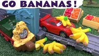 Take N Play Thomas The Tank Engines Whiffs Banana Blooper [upl. by Anrehs904]