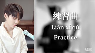 練習曲 Practice 劉雨昕 LiuYuXin 歌詞 Lyrics MandarinPinyinEnglish [upl. by Marcel]