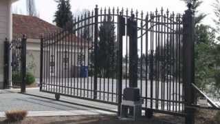 ALEKO® AC1400 Sliding Gate Opener [upl. by Wendelin]