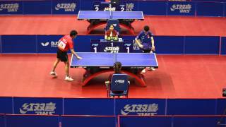 2014 China Junior amp Cadet Open Junior Boys Singles Final ZHANG Bohan CHN vs ZHU Cheng CHN [upl. by Rodablas]