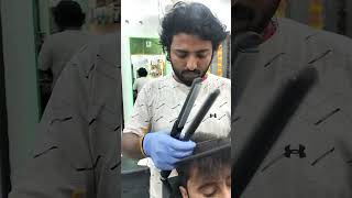 Hair smoothening straightening treatment  Rebonding moisture therapy suraj barber unisex salon [upl. by O'Meara]