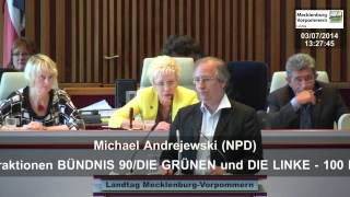 71 und 72 Landtagssitzung Null BockMentalität  NPDFraktion stellt Arbeit ein [upl. by Ydda877]