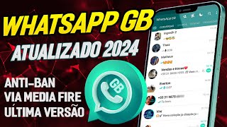 CHEGOU NOVO WHATSAPP GB ATUALIZADO 2024 whatsapp gb 2097 [upl. by Nosemaj]