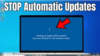 2024 Disable Automatic Updates on Windows 10 Permanently 2 Methods [upl. by Ruffi]