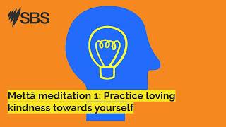 Mettā meditation 1 Practice loving kindness towards yourself  Great Minds [upl. by Enirroc]