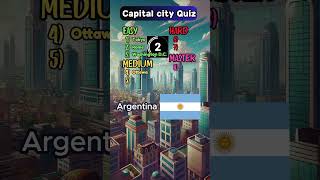 Guess the capital city shorts quiz trivia [upl. by Kowtko]