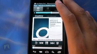 OverDrive Media Console by OverDrive Inc  Droidsharkcom Video Review for Android [upl. by Cacia]