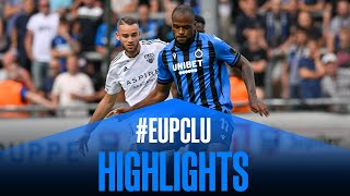 KAS EUPEN  CLUB BRUGGE  HIGHLIGHTS  20222023 [upl. by Annirtak]