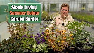 How To Build A Shady Spot Garden Border with Pops of Summer Colour [upl. by Yerffeg364]