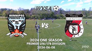 2024 WYSA One Season U17B  WPFC vs WSEU youthsoccer [upl. by Alleuqcaj763]