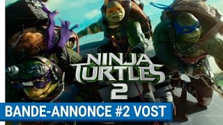 NINJA TURTLES 2  Bandeannonce 2 VOST actuellement au cinéma [upl. by Stesha236]