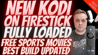 HOW TO INSTALL NEWEST KODI ON ANY FIRESTICK OCTOBER 2024 FULLY LOADED [upl. by Penthea]