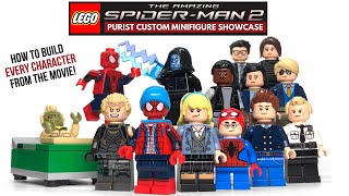 LEGO AMAZING SPIDERMAN 2 Custom Minifigure Showcase [upl. by Kape]