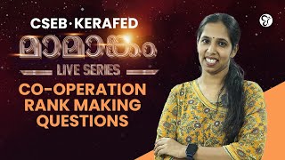 CSEB  KERAFED COOPERATION RANK MAKING QUESTIONS  LIVE [upl. by Eyanaj]