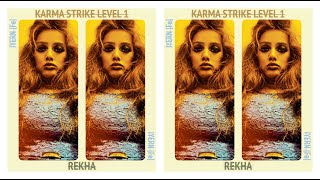 KARMA STRIKE LEVEL 1  Music amp Lyrics by REKHA  IYERN Fe  Darkwave Electro [upl. by Ute233]