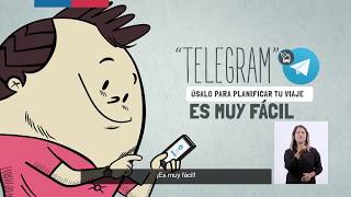 Tutorial Telegram Transantiago [upl. by Hniv]