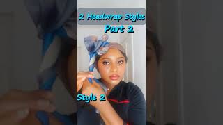 Whats the BEST Way to Tie a Head Scarf headwraps [upl. by Weatherley]