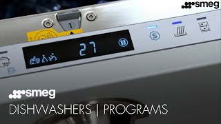 Types of Wash Programs  Smeg Dishwashers [upl. by Nnaeirrac]