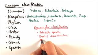 AS Biology  Classification and binomial nomenclature OCR A Chapter 1012 [upl. by Nemracledairam]