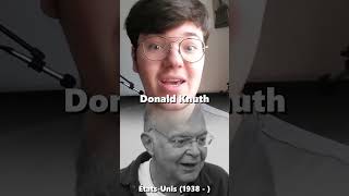 UNE SEMAINE UN MATHÉMATICIEN  Semaine 3  Donald Knuth [upl. by Yoccm385]