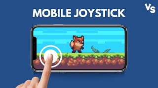 MOBILE JOYSTICK in Godot [upl. by Kakalina]