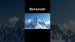 Behemoth😰 short Behemoth bible scpfundation trevorhenderson [upl. by Alfeus]