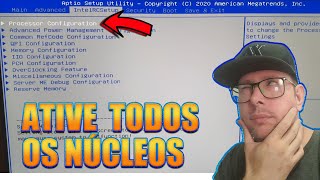 COMO ATIVAR TODOS OS NÃšCLEOS DOS PROCESSADORES XEON V3 E V4 [upl. by Senzer]