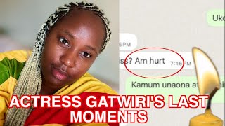 🔥Tabitha Gatwiris Last Moments Last Whatsapp messagesamp why friends could not view body at KU [upl. by Ahseinad366]