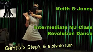 Modern Jive Great Intermediate Moves with Keith Revolution Dance Class No 54 Keith Janey amp Sandra [upl. by Jolee]