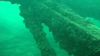 Diving quot The Islanderquot shipwreck  Alexandria bay 1000 islands [upl. by Donelu]