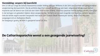 Livestream Basiliek Sint Jan  31 December 2023  Eindejaars Vespers [upl. by Jolene]