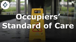 Occupiers Standard of Care  Law of Tort [upl. by Aenneea]