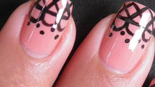 Easy lace nails [upl. by Kenna]