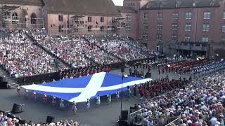 Basel Tattoo 2023 Scottish Act with The Massed Band and Massed Pipes amp Drums [upl. by Uoliram610]