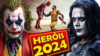 8 FILMES DE SUPERHERÓIS MAIS ESPERADOS DE 2024 [upl. by Trebloc484]