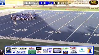 Lovington Football vs Silver [upl. by Assilrac]