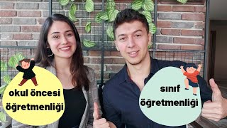 OKUL ÖNCESİ BÖLÜM TANITIMI • Sınıf ÖğretmenliğiÖzel Eğitim ile farkları Kadın mesleği mi Maaş [upl. by Airtemad]