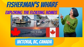 4K Tour of Fishermans Wharf  Victoria BC  Canada [upl. by Naeroled]