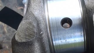 BackYard CrankShaft Polishing [upl. by Suivatal473]