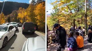 Why Some Locals Are Mad at Tourists During Fall Foliage [upl. by Neelhsa]