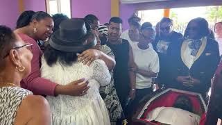 Funeral of 31 year old Dannicael Makensie Laurent also known as Kaya of Petite SavannePointe Michel [upl. by Reywas859]