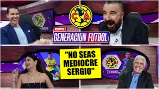 Carolina Padrón PUSO EN APRIETOS a Sergio Dipp por apuesta MEDIOCRE para el AMÉRICA  Generación F [upl. by Twila]