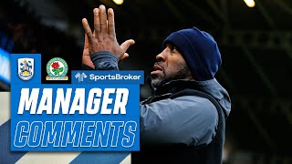 MANAGER COMMENTS  Darren Moore reflects on the 30 victory over Blackburn Rovers [upl. by Bueschel]