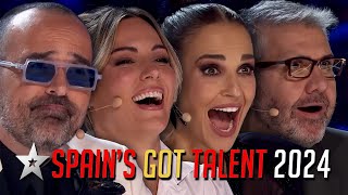 Spains Got Talent Battle of the Judges 2024 All Auditions [upl. by Assili349]