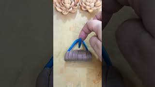 Amazing clayartclay handbagshortsfeed art shortvideo youtubeshorts creativeclay satisfying [upl. by Guerra]