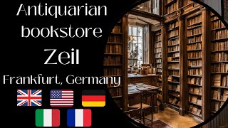 Antiquarian bookstores  Librerie di seconda mano  Antiquariate  Ep 04  Zeil Frankfurt DE [upl. by Mosera]