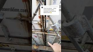 Reefer container mein load hua sugar😱🛳️💀 shortvideo ship explore travel [upl. by Danni]