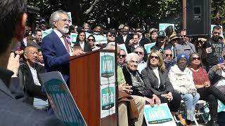 Aaron Peskin announces his candidacy for Mayor of San Francisco Portsmouth Square Apr 6 2024 2 [upl. by Annekahs]